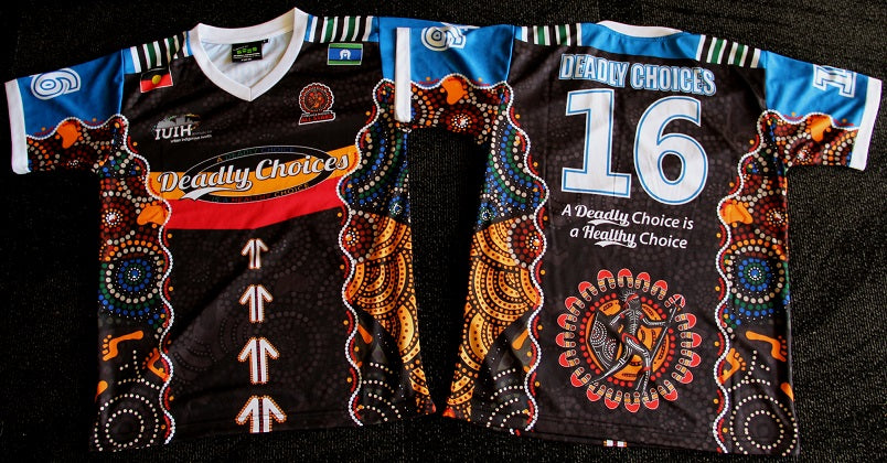 Chern'ees artwork used for the 2016 Deadly Choices T-shirts