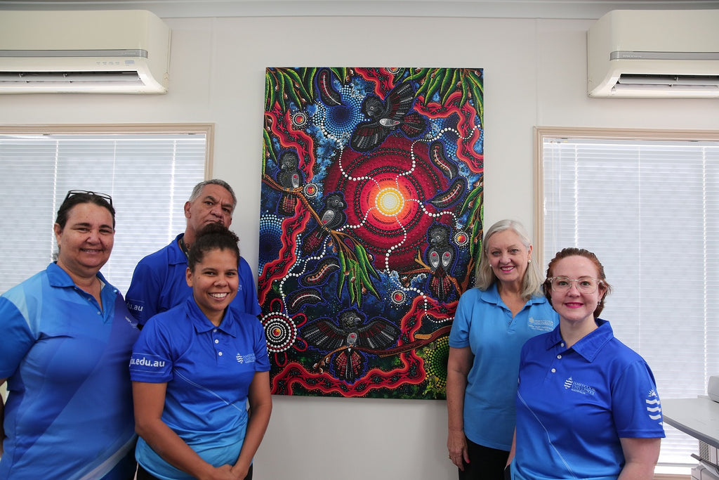 Chern'ee is commissioned by James Cook University