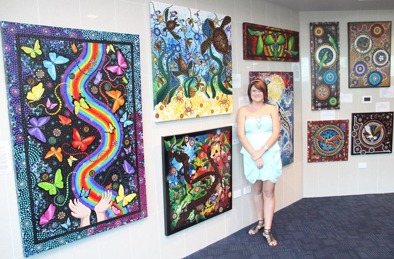 Featured Aboriginal Artist at the 2013 Bluewater Art Festival