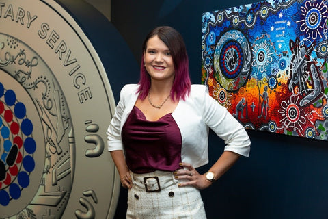Chern'ee Sutton Designs Australia's Newest Coin