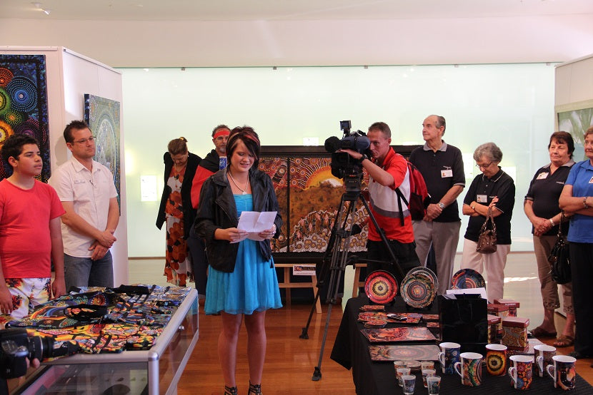 Chern'ee Exhibits at CHartS - Childers Regional Art GAllery