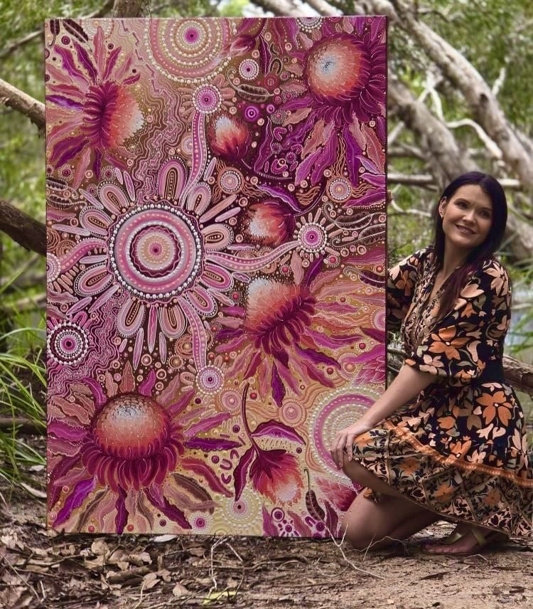 Canvas Paintings for Sale with Unique Indigenous Art