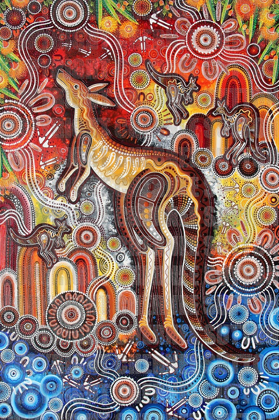 Kangaroo Dreaming - Matjumpa Ritjinguthinha