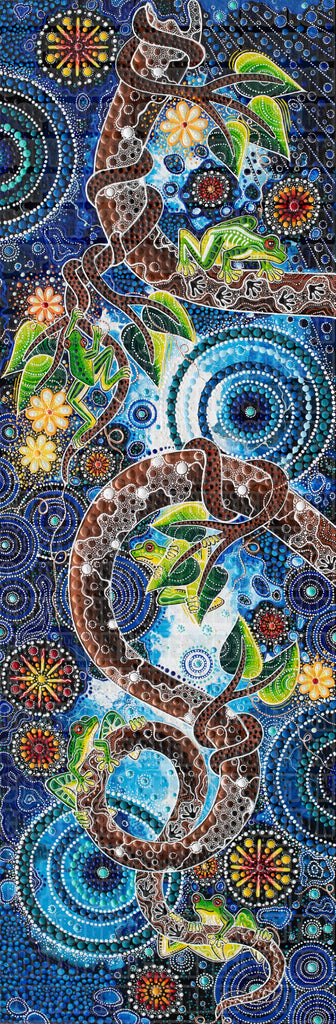 Frog Dreaming - Tjawan Ritjinguthinha.