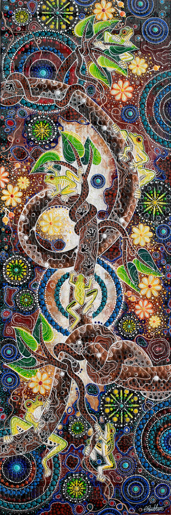 Frog Dreaming - Tjawan Ritjinguthinha.