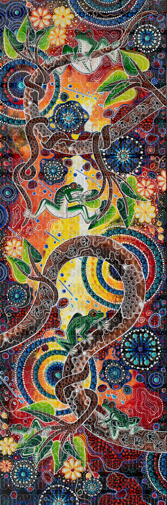Frog Dreaming - Tjawan Ritjinguthinha.