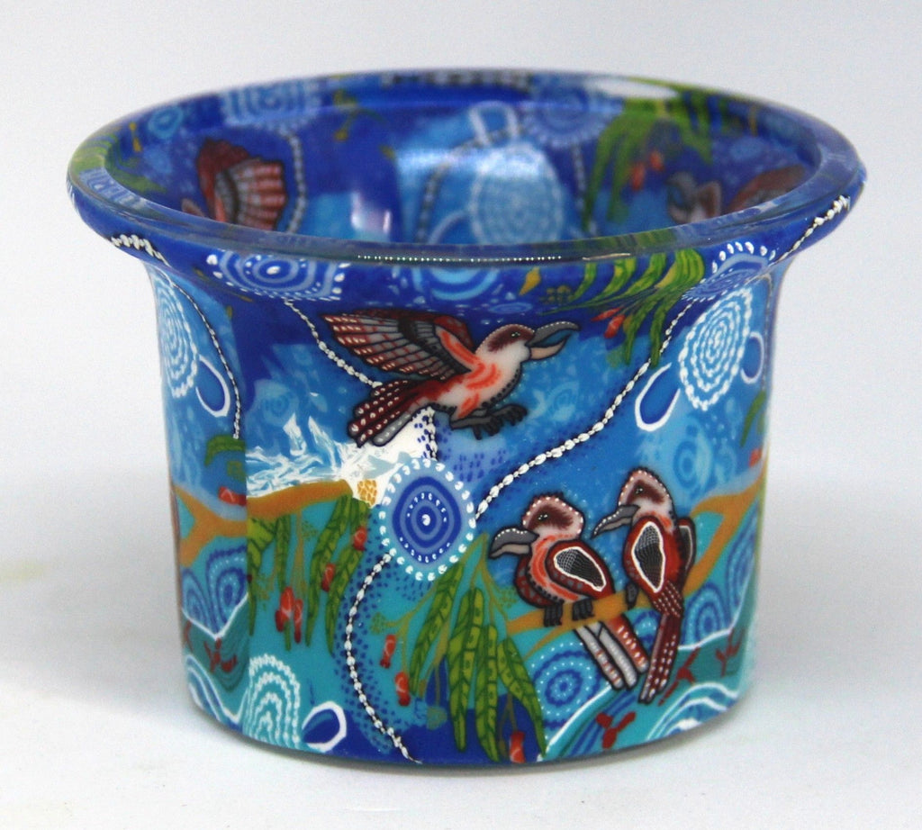 Small Kookaburra Tealight Holder